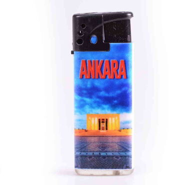 Toptan Ankara Temalı Uv Beyaz Çakmak 25.6 Mm X 68.7 Mm - 5