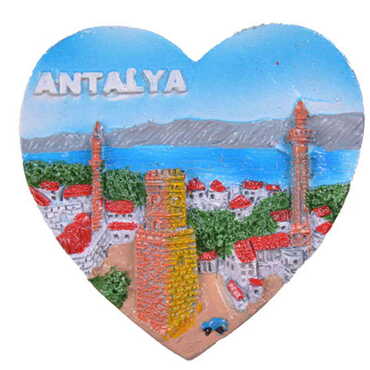 Toptan Antalya Temalı Polyester Magnet - 33