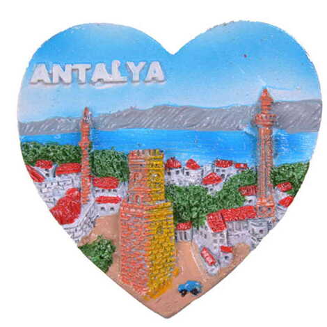 Toptan Antalya Temalı Polyester Magnet - 33