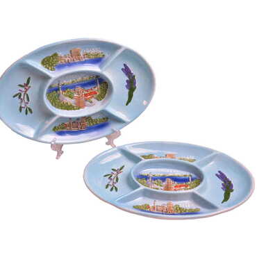 Antalya Themed Ceramic Breakfast Set - Myros