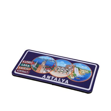 Antalya Themed Embossed Pvc Oppression Fridge Magnet - 8