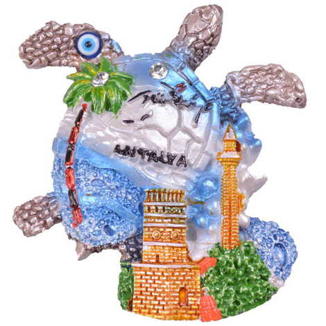 Antalya Themed Polyester Fridge Magnet - 16