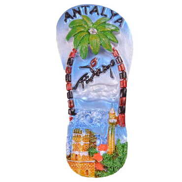 Antalya Themed Polyester Fridge Magnet - 20