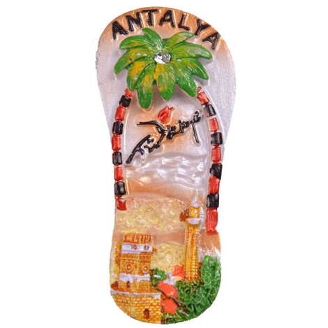 Antalya Themed Polyester Fridge Magnet - 21