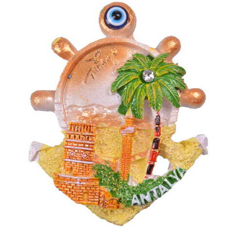 Antalya Themed Polyester Fridge Magnet - 22