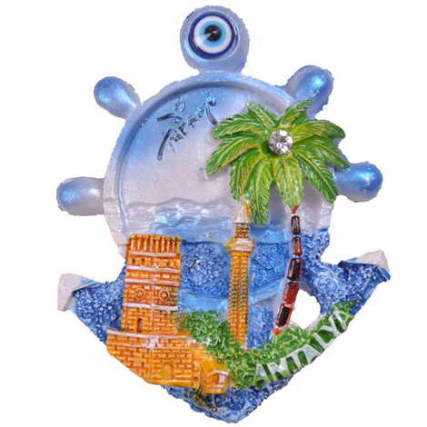 Antalya Themed Polyester Fridge Magnet - 23