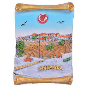 Antalya Themed Polyester Fridge Magnet - 26