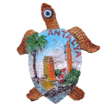 Antalya Themed Polyester Fridge Magnet - 29