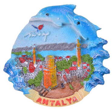 Antalya Themed Polyester Fridge Magnet - 30