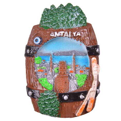 Antalya Themed Polyester Fridge Magnet - 32