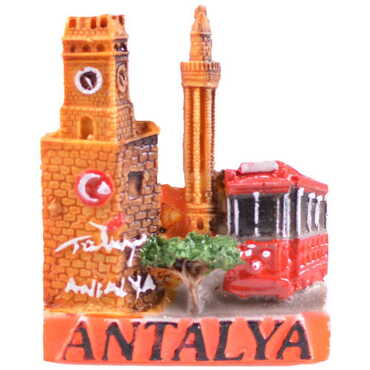 Antalya Themed Polyester Fridge Magnet - 46