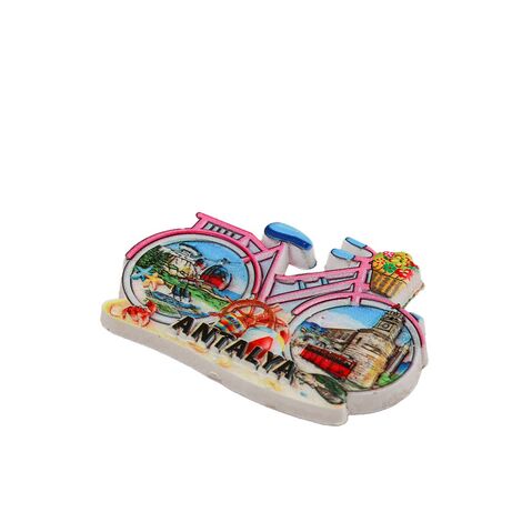 Antalya Themed Polyester Printed Fridge Magnet - 6