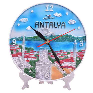 Antalya Themed Polyester Wall Clock - 4