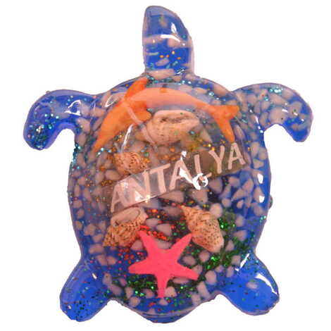 Antalya Themed Transparent Polyester Photo Fridge Magnet - 3