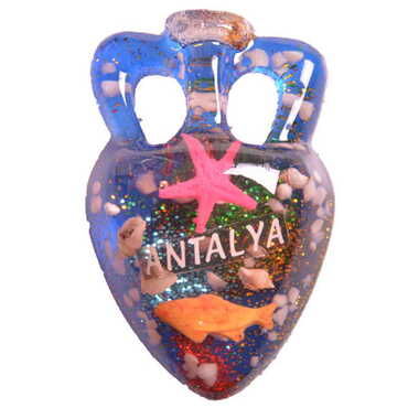 Antalya Themed Transparent Polyester Photo Fridge Magnet - 7