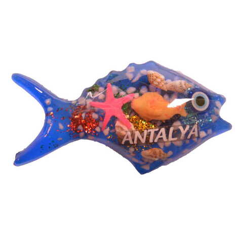 Antalya Themed Transparent Polyester Photo Fridge Magnet - 8