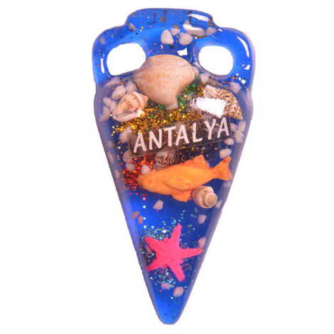 Antalya Themed Transparent Polyester Photo Fridge Magnet - 9