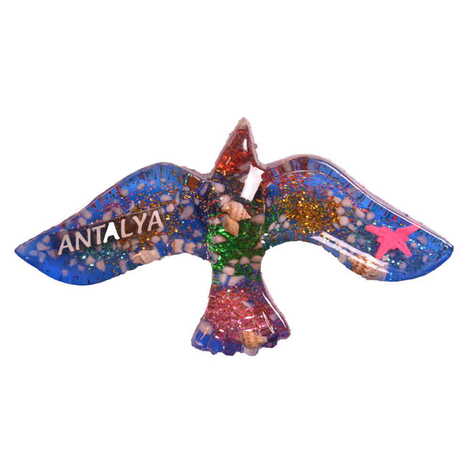 Antalya Themed Transparent Polyester Photo Fridge Magnet - 11