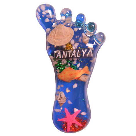 Antalya Themed Transparent Polyester Photo Fridge Magnet - 12