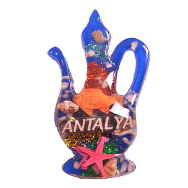 Antalya Themed Transparent Polyester Photo Fridge Magnet - 18