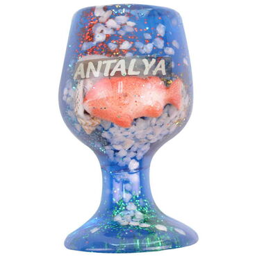 Antalya Themed Transparent Polyester Photo Fridge Magnet - 33