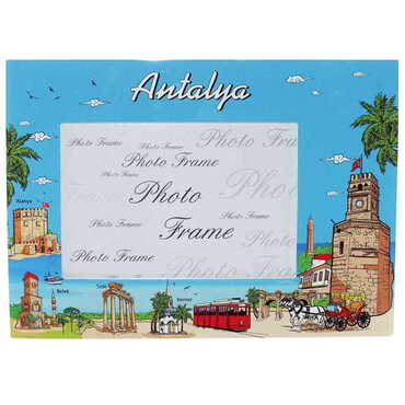 Antalya Themed UV Printed Photo Frame 10X15 Cm - 3