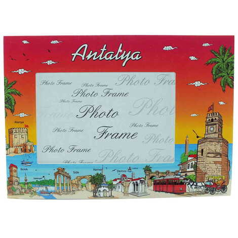 Antalya Themed UV Printed Photo Frame 10X15 Cm - 7