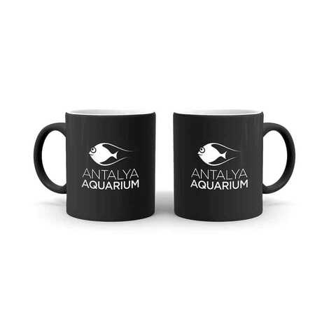 Aquapark Themed Customised Serigraphy Printed Ceramic Mug 82x90 mm - 6