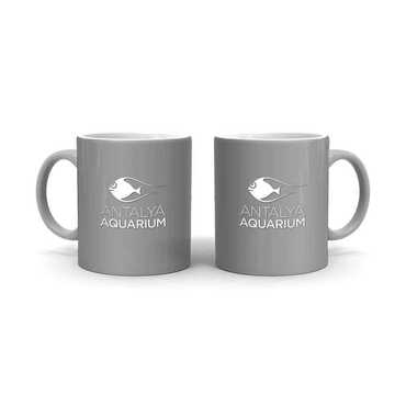 Aquapark Themed Customised Serigraphy Printed Ceramic Mug 82x90 mm - 10