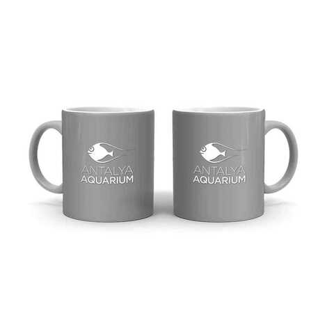 Aquapark Themed Customised Serigraphy Printed Ceramic Mug 82x90 mm - 10