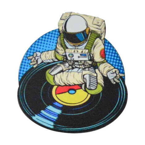 Astronaut Themed Wooden Customised Badge Pin - 5