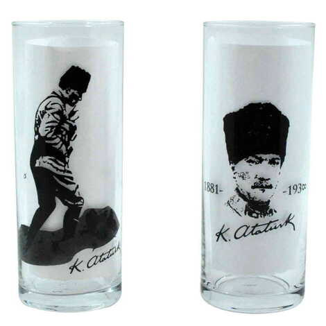 Ataturk Themed Custom Printed Raki-Ouzo Glass - 4