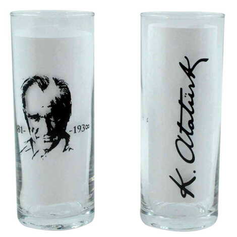 Ataturk Themed Custom Printed Raki-Ouzo Glass - 5