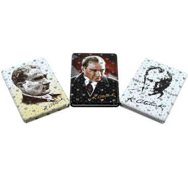 Ataturk Themed Custom Printed Rectangle Pocket Mirror - 5