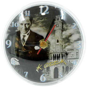 Ataturk Themed Customised Fridge Magnet Clock - 6