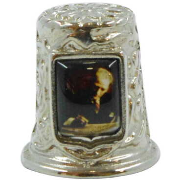 Ataturk Themed Metal Thimble 20X25 mm - 6