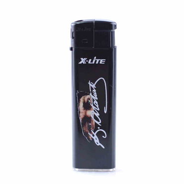 Ataturk Themed UV Plastic White Printed Lighter - 6