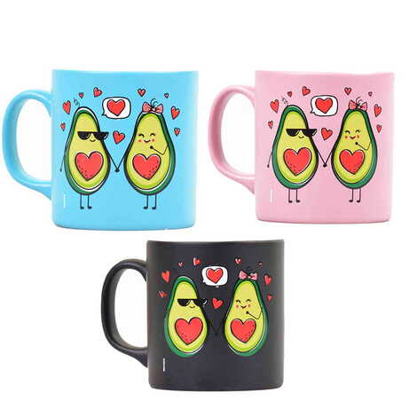 Avocado Themed Ceramic Custom Printed Mug - 5