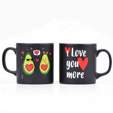 Avocado Themed Ceramic Custom Printed Mug - 7