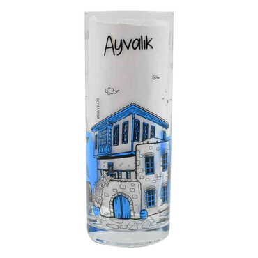 Ayvalik Themed Custom Printed Raki-Ouzo Glass - 4