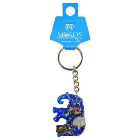 Ayvalik Themed Customised Transparent Polyester Keyring - 4