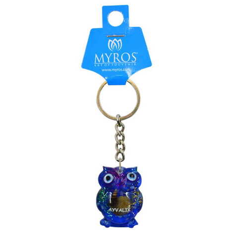 Ayvalik Themed Customised Transparent Polyester Keyring - 5