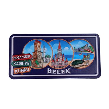 Toptan Belek Temalı Kabartmalı Pvc Baskı Magnet - 5