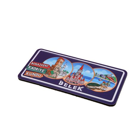 Toptan Belek Temalı Kabartmalı Pvc Baskı Magnet - 10