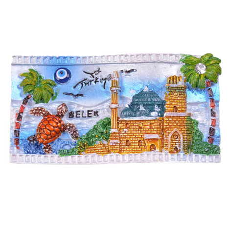 Toptan Belek Temalı Polyester Magnet - 8