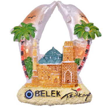 Toptan Belek Temalı Polyester Magnet - 11