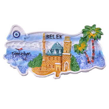 Toptan Belek Temalı Polyester Magnet - 14