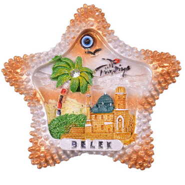 Toptan Belek Temalı Polyester Magnet - 17