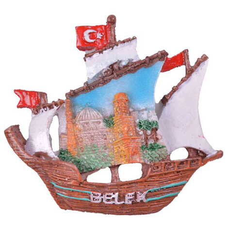 Toptan Belek Temalı Polyester Magnet - 21