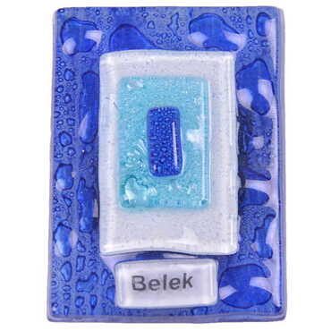 Belek Themed Glass Fridge Magnet - 9